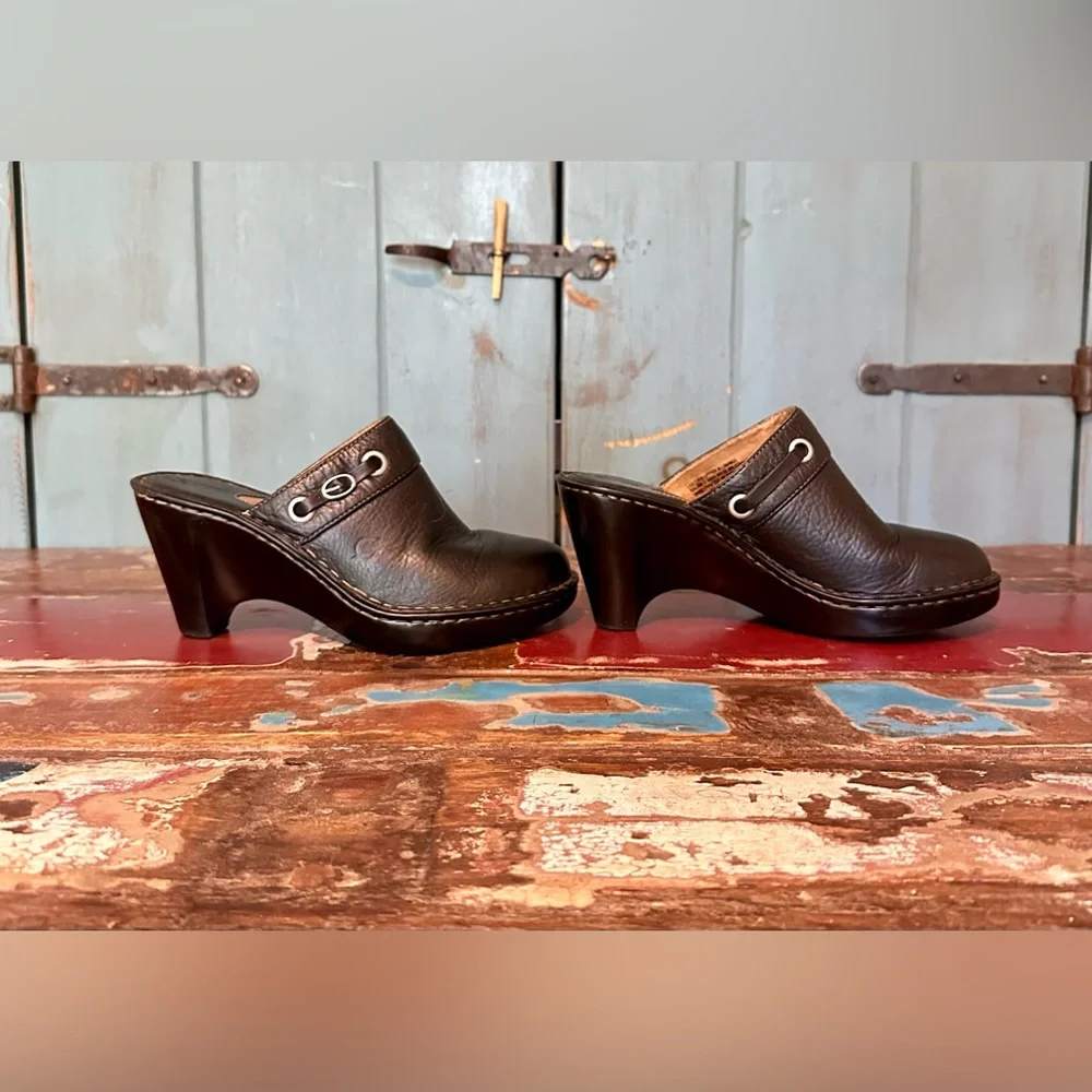 Born Leather Mules - Picture 2 of 8